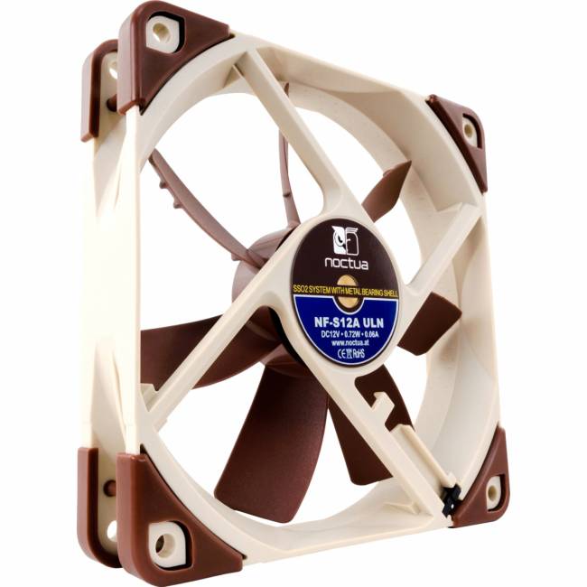Кулер для корпуса Noctua NF-S12A ULN — для бизнеса и офиса Кулер для корпуса Noctua NF-S12A ULN — для бизнеса и офиса