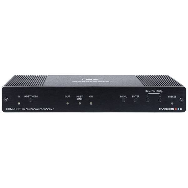 Бесподрывный приемник HDMI, Аудио, RS-232, ИК, Ethernet по витой паре HDBaseT со встроенным масштабатором и дополнительным входом HDMI; поддержка 4К60 4:2:0, POE [50-80519090] Kramer TP-900UHD — для бизнеса и офиса