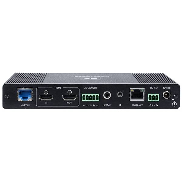 Бесподрывный приемник HDMI, Аудио, RS-232, ИК, Ethernet по витой паре HDBaseT со встроенным масштабатором и дополнительным входом HDMI; поддержка 4К60 4:2:0, POE [50-80519090] Kramer TP-900UHD — для бизнеса и офиса