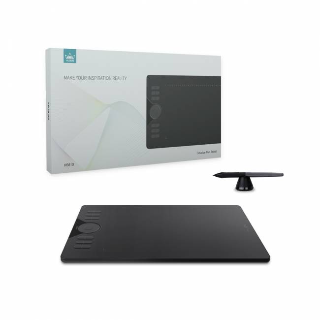 Графический планшет Huion HS611 Coral Red — для бизнеса и офиса Графический планшет Huion HS611 Coral Red — для бизнеса и офиса