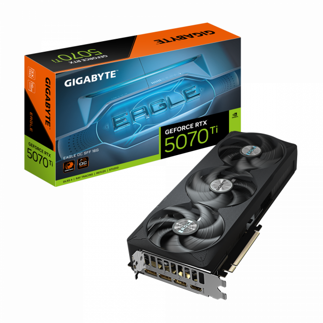 Видеокарта Видеокарта GIGABYTE GV-N507TEAGLE OC-16GD — для бизнеса и офиса
