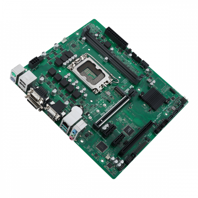 Материнская плата ASUS PRO H610M-C-CSM — для бизнеса и офиса