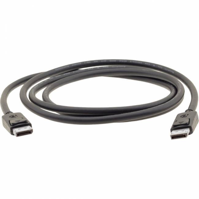 Кабель DisplayPort (Вилка - Вилка), 0,9 м Kramer C-DP-3 — для бизнеса и офиса Кабель DisplayPort (Вилка - Вилка), 0,9 м Kramer C-DP-3 — для бизнеса и офиса