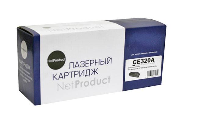 Картридж NetProduct (N-CE320A) для HP CLJ Pro CP1525/CM1415, Bk, 2K — для бизнеса и офиса Картридж NetProduct (N-CE320A) для HP CLJ Pro CP1525/CM1415, Bk, 2K — для бизнеса и офиса