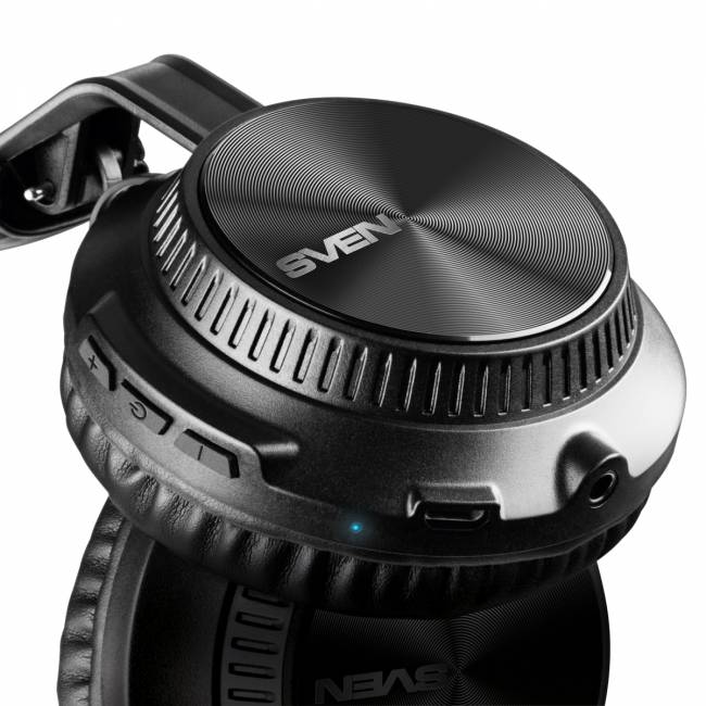 Беспроводные наушники с микрофоном SVEN AP-B630MV, черный (Bluetooth) Sven SV-019303 — для бизнеса и офиса