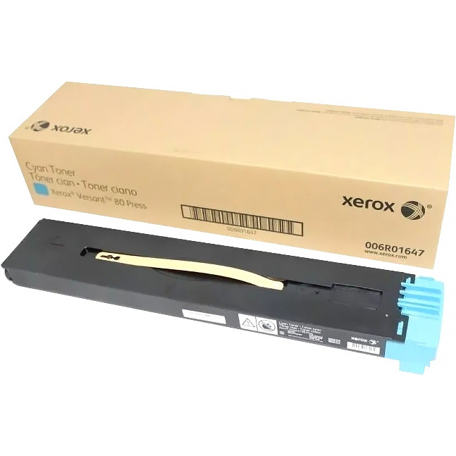 Тонер голубой Versant 80, 22K Xerox 006R01647 — для бизнеса и офиса