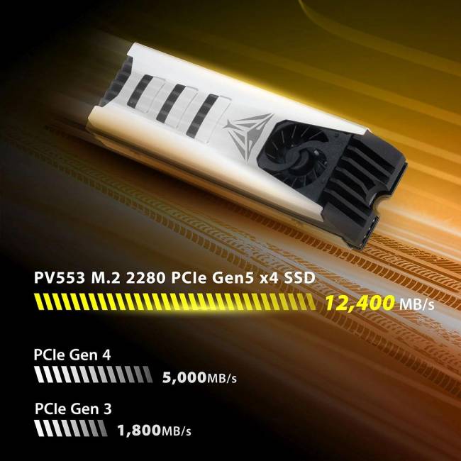 Накопитель SSD Patriot PV553P2TBM28H — для бизнеса и офиса Накопитель SSD Patriot PV553P2TBM28H — для бизнеса и офиса