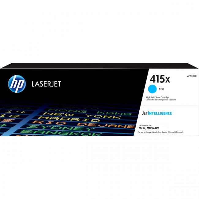 Тонер-картридж HP 415X (W2031X) — для бизнеса и офиса Тонер-картридж HP 415X (W2031X) — для бизнеса и офиса