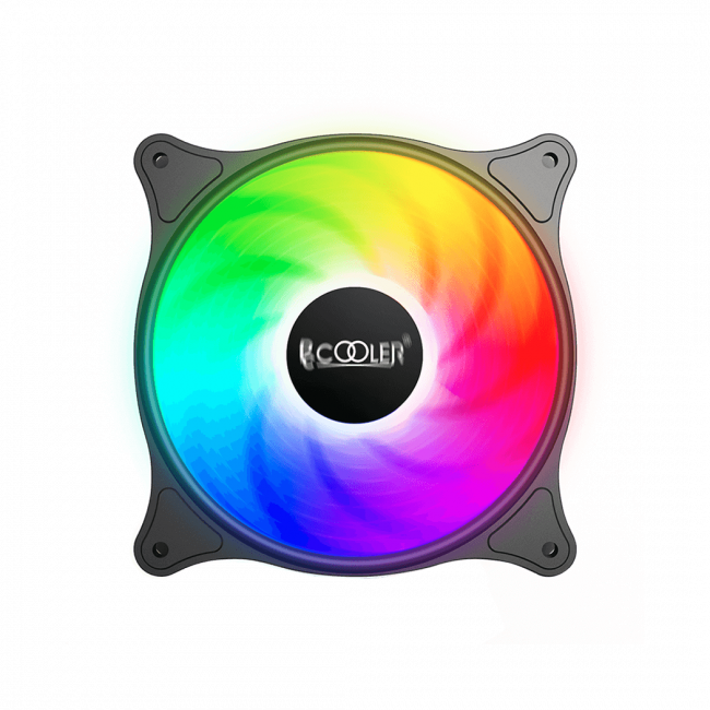 Кулер для корпуса PCCooler FX 120 ARGB BK — для бизнеса и офиса Кулер для корпуса PCCooler FX 120 ARGB BK — для бизнеса и офиса