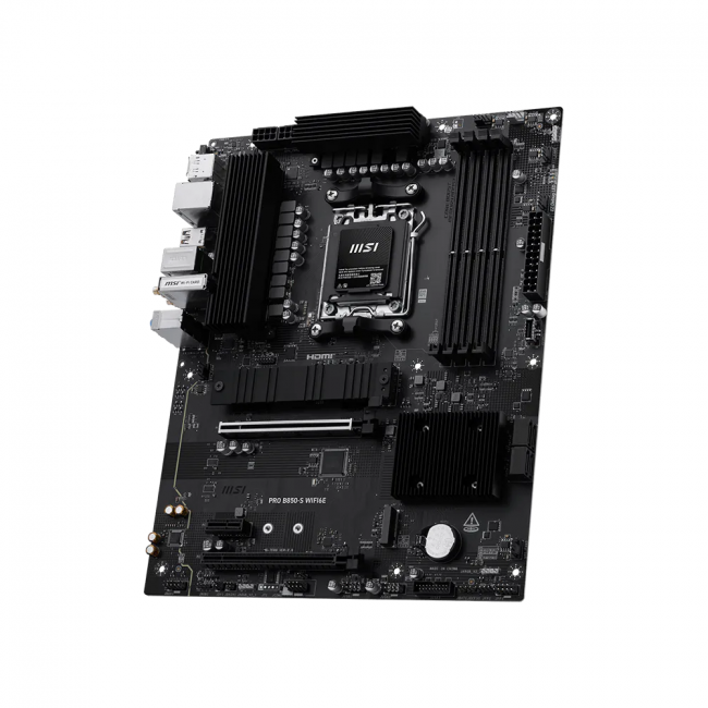 Материнская плата MSI PRO B850-S WIFI6E — для бизнеса и офиса Материнская плата MSI PRO B850-S WIFI6E — для бизнеса и офиса