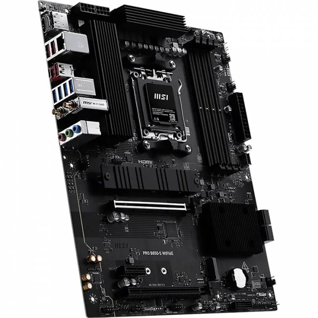 Материнская плата MSI PRO B850-S WIFI6E — для бизнеса и офиса Материнская плата MSI PRO B850-S WIFI6E — для бизнеса и офиса