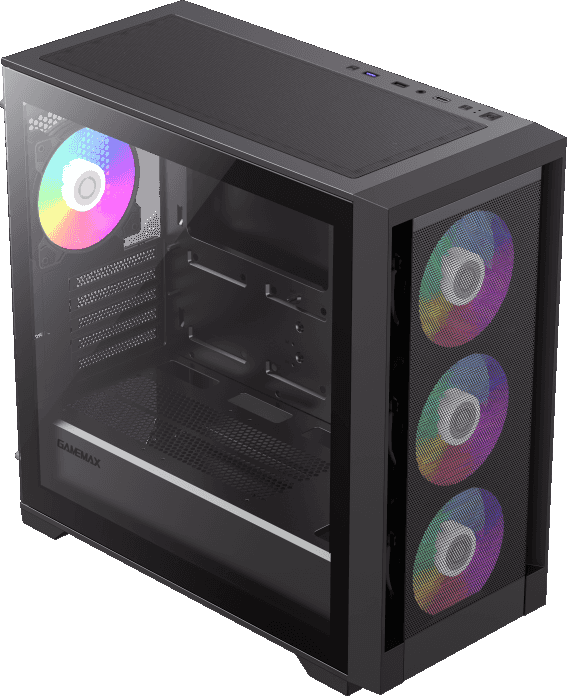 Компьютерный корпус mATX, без блока питания GameMax DEFENDER MB — для бизнеса и офиса Компьютерный корпус mATX, без блока питания GameMax DEFENDER MB — для бизнеса и офиса