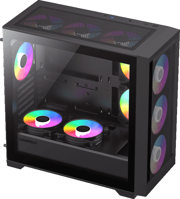 Компьютерный корпус mATX, без блока питания GameMax DEFENDER MB — для бизнеса и офиса Компьютерный корпус mATX, без блока питания GameMax DEFENDER MB — для бизнеса и офиса