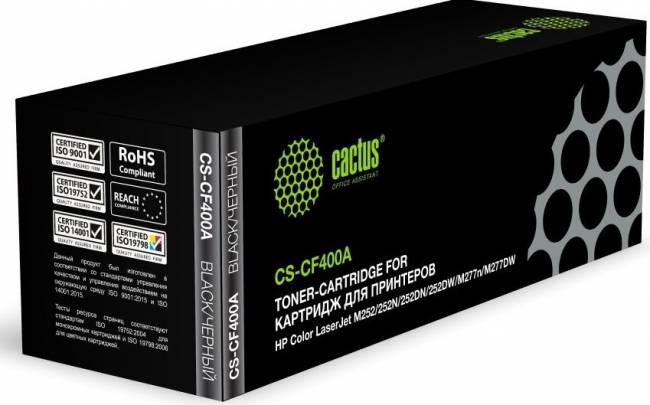 - Cactus CS-CF400A — для бизнеса и офиса - Cactus CS-CF400A — для бизнеса и офиса