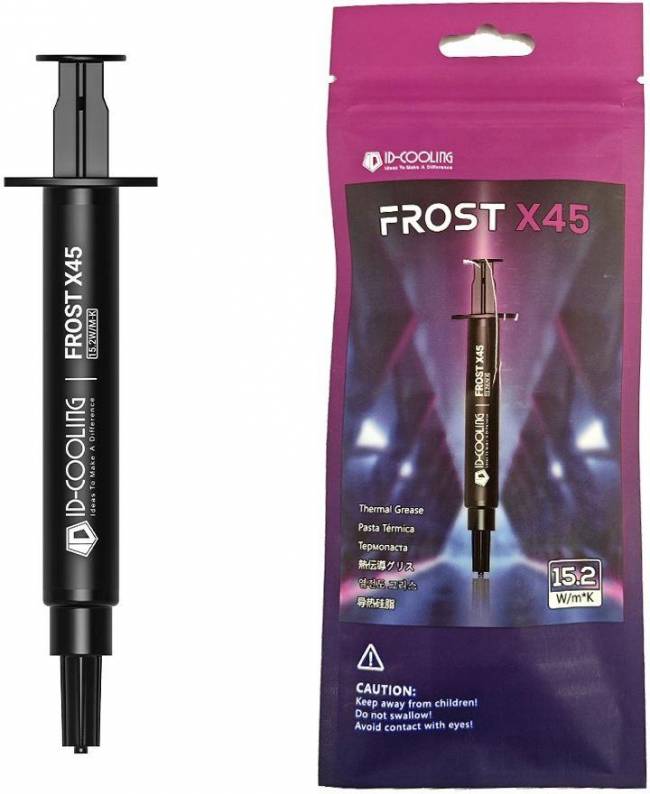 Термопаста ID-COOLING FROST X45 4G — для бизнеса и офиса Термопаста ID-COOLING FROST X45 4G — для бизнеса и офиса