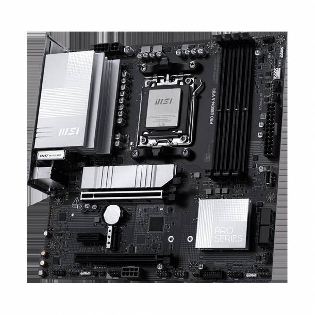 Материнская плата MSI PRO B850M-A WIFI — для бизнеса и офиса Материнская плата MSI PRO B850M-A WIFI — для бизнеса и офиса