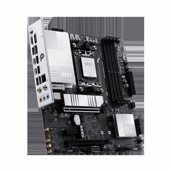 Материнская плата MSI PRO B850M-A WIFI — для бизнеса и офиса Материнская плата MSI PRO B850M-A WIFI — для бизнеса и офиса