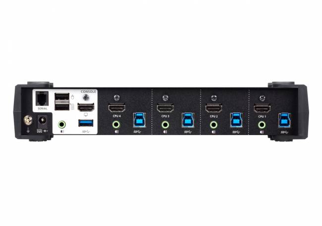 4-портовый, USB 3.0 4K HDMI KVMP-переключатель ATEN CS1824 — для бизнеса и офиса 4-портовый, USB 3.0 4K HDMI KVMP-переключатель ATEN CS1824 — для бизнеса и офиса