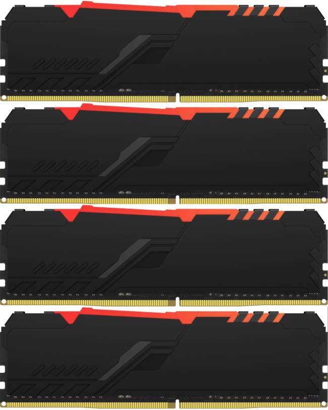 Память оперативная Kingston FURY Beast RGB KF426C16BBAK4/32 — для бизнеса и офиса Память оперативная Kingston FURY Beast RGB KF426C16BBAK4/32 — для бизнеса и офиса