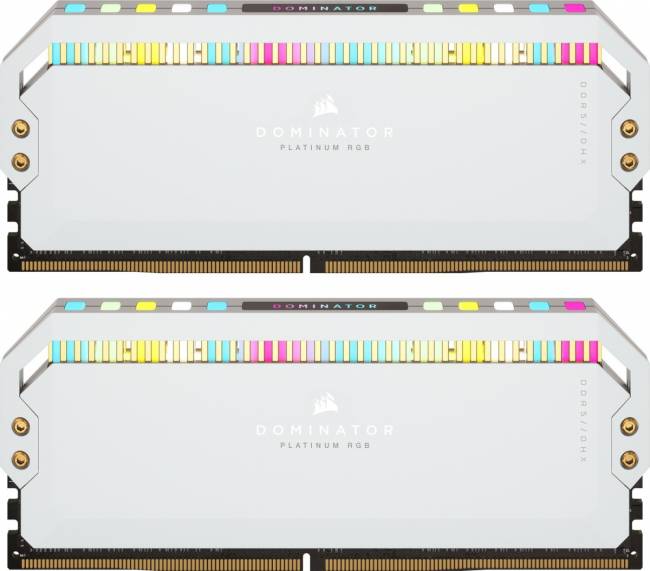 Память оперативная Corsair DOMINATOR PLATINUM RGB CMT32GX5M2X6200C36W — для бизнеса и офиса Память оперативная Corsair DOMINATOR PLATINUM RGB CMT32GX5M2X6200C36W — для бизнеса и офиса