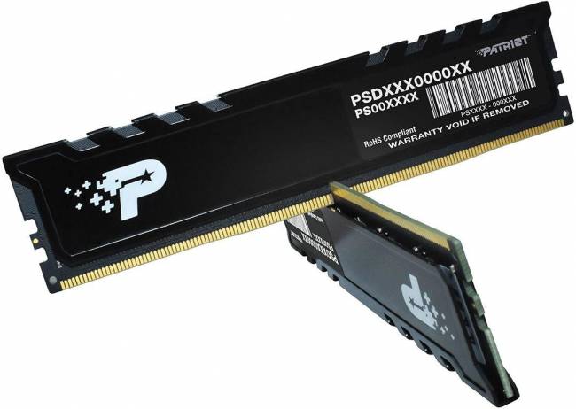 Память DDR5 2x8GB 4800MHz Patriot PSP516G4800KH1 — для бизнеса и офиса Память DDR5 2x8GB 4800MHz Patriot PSP516G4800KH1 — для бизнеса и офиса