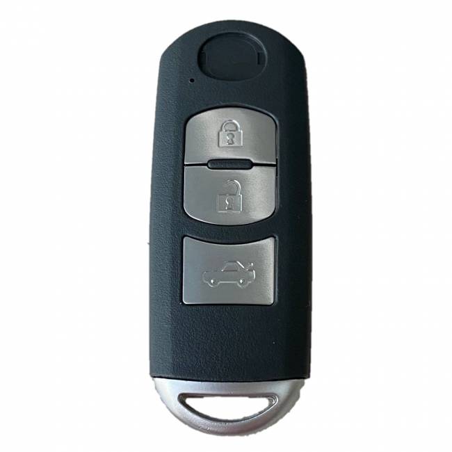 Корпус смарт ключа MAZDA 6 3 CX5 2014-2020 3 кнопки + вставка MAZ24R — для бизнеса и офиса Корпус смарт ключа MAZDA 6 3 CX5 2014-2020 3 кнопки + вставка MAZ24R — для бизнеса и офиса