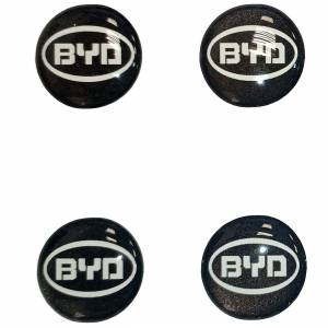 Логотип силиконовый 14 мм BYD
