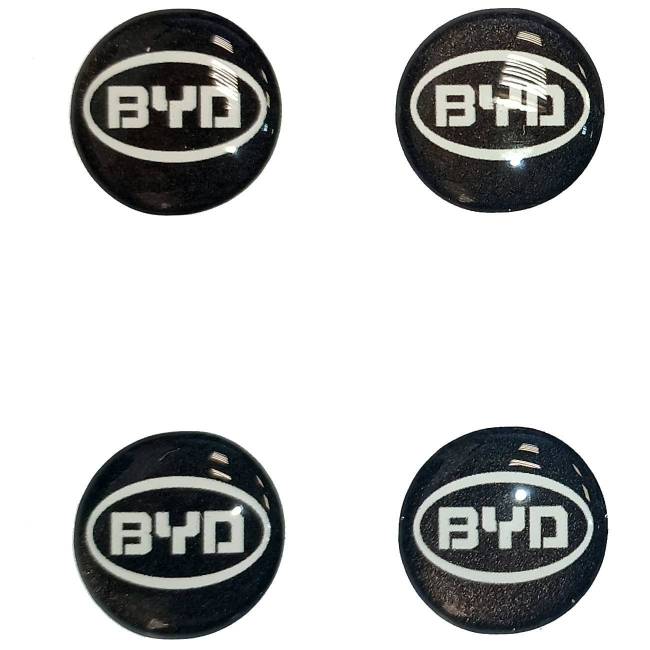 Логотип силиконовый 14 мм BYD — для бизнеса и офиса Логотип силиконовый 14 мм BYD — для бизнеса и офиса