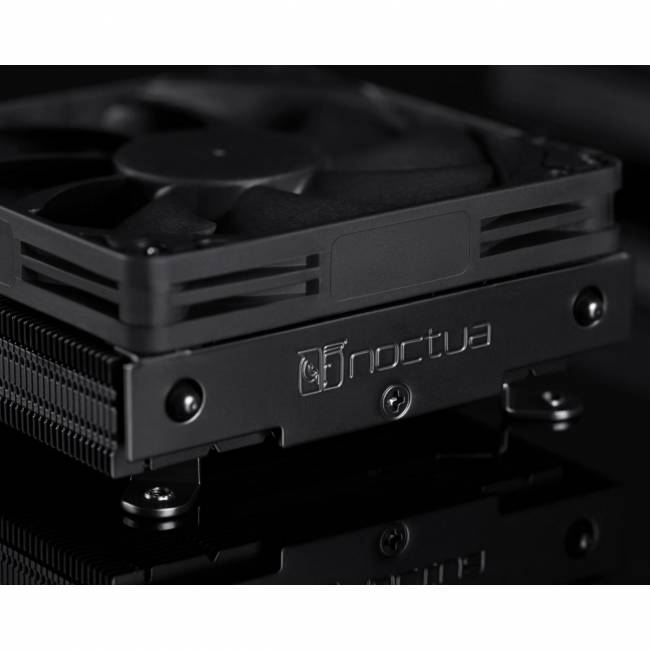 Кулер для процессора Noctua NH-L9i-17xx chromax.black — для бизнеса и офиса Кулер для процессора Noctua NH-L9i-17xx chromax.black — для бизнеса и офиса