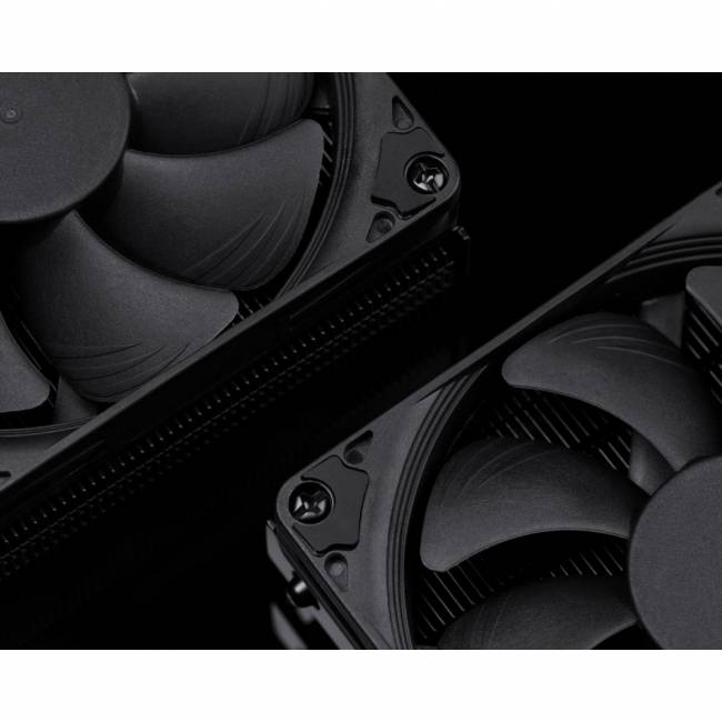 Кулер для процессора Noctua NH-L9i-17xx chromax.black — для бизнеса и офиса Кулер для процессора Noctua NH-L9i-17xx chromax.black — для бизнеса и офиса