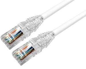 Патч-корд CAT6 UTP LSZH 10м белый CommScope RJ45(m) - RJ45(m) Cat.6 U/UTP LSZH 10м