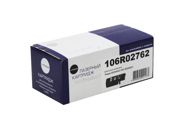 Тонер-картридж NetProduct (N-106R02762) для Xerox Phaser 6020/6022/WC 6025/6027, Y, 1K — для бизнеса и офиса Тонер-картридж NetProduct (N-106R02762) для Xerox Phaser 6020/6022/WC 6025/6027, Y, 1K — для бизнеса и офиса