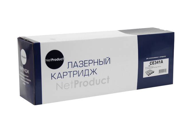 Картридж NetProduct (N-CE341A) для HP CLJ Enterprise MFP M775dn/775f/775z, № 651A, C, 16K — для бизнеса и офиса Картридж NetProduct (N-CE341A) для HP CLJ Enterprise MFP M775dn/775f/775z, № 651A, C, 16K — для бизнеса и офиса