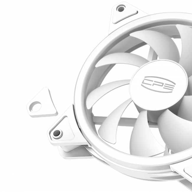 Кулер для корпуса PcCooler F3 T120 ARGB WH — для бизнеса и офиса