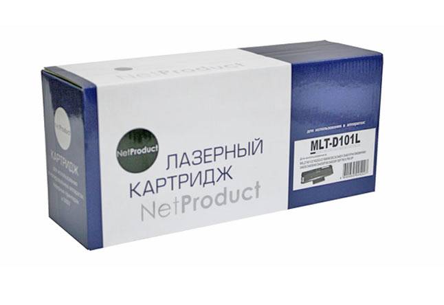 Картридж NetProduct (N-MLT-D101S) для Samsung ML-2160/2162/2165/2166W/SCX3400, 1,5K — для бизнеса и офиса Картридж NetProduct (N-MLT-D101S) для Samsung ML-2160/2162/2165/2166W/SCX3400, 1,5K — для бизнеса и офиса