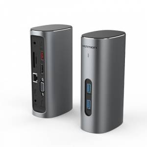 Мультифункциональная док-станция Vention USB Type C 12 в 1 Vention TPJH0-EU