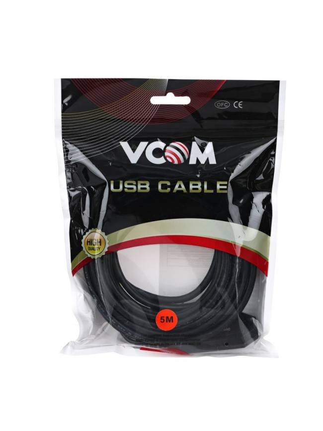 Кабель-адаптер USB3.0-repeater, удлинительный активный <Am-->Af> 5м VCOM <CU827> VCOM USB 2.0 Type-AM - USB 2.0 Type-AF 5м — для бизнеса и офиса Кабель-адаптер USB3.0-repeater, удлинительный активный <Am-->Af> 5м VCOM <CU827> VCOM USB 2.0 Type-AM - USB 2.0 Type-AF 5м — для бизнеса и офиса