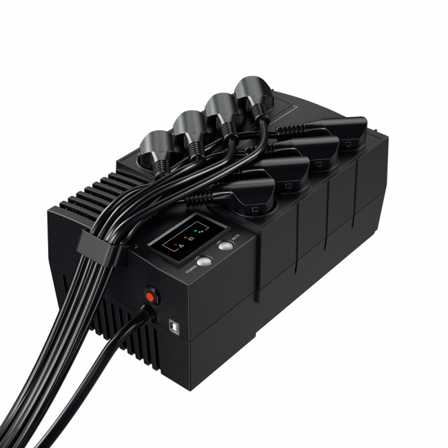 Источник бесперебойного питания CyberPower BS450E — для бизнеса и офиса Источник бесперебойного питания CyberPower BS450E — для бизнеса и офиса