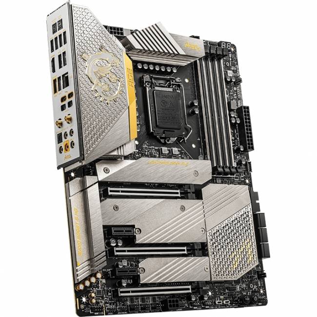 Материнская плата MSI MEG Z590 ACE GOLD EDITION — для бизнеса и офиса Материнская плата MSI MEG Z590 ACE GOLD EDITION — для бизнеса и офиса