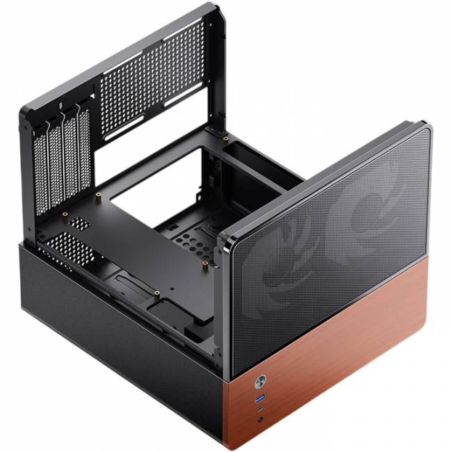 Корпус без блока питания JONSBO V12 Black — для бизнеса и офиса Корпус без блока питания JONSBO V12 Black — для бизнеса и офиса