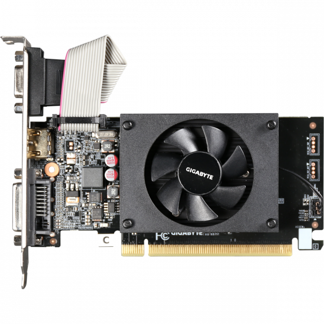 Видеокарта Gigabyte GV-N710D3-2GL 2.0 — для бизнеса и офиса Видеокарта Gigabyte GV-N710D3-2GL 2.0 — для бизнеса и офиса