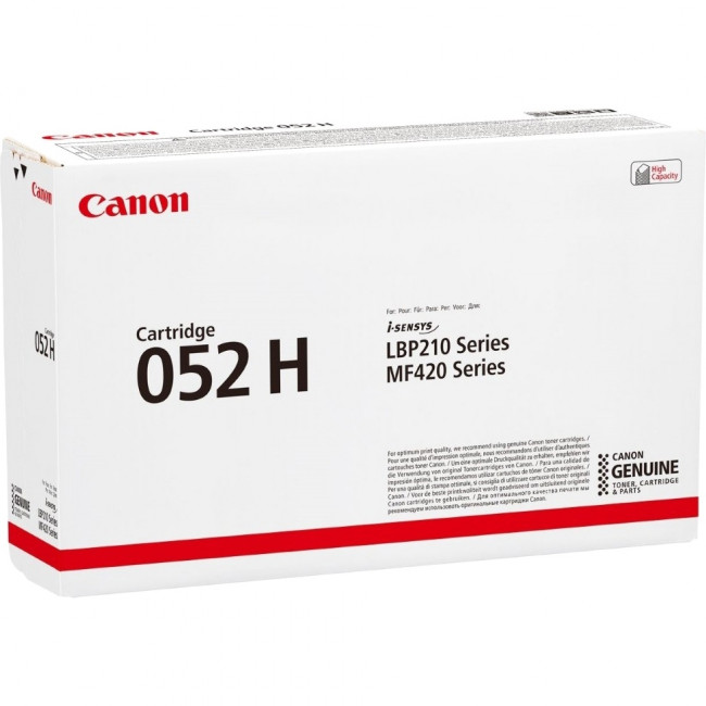Тонер-картридж CANON 052 H (2200C002) — для бизнеса и офиса