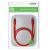 GCR Патч-корд прямой 5.0m UTP кат.6, красный, 24 AWG, литой, ethernet high speed, RJ45, T568B Greenconnect RJ45(m) - RJ45(m) Cat. 6 U/UTP PVC 5м — для бизнеса и офиса