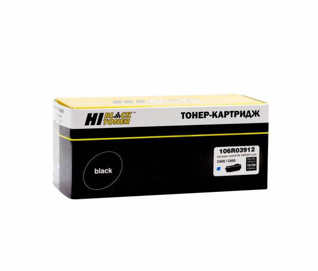 Тонер-картридж Hi-Black (HB-106R03912) для Xerox VersaLink C600/C605, C, 10,1K — для бизнеса и офиса Тонер-картридж Hi-Black (HB-106R03912) для Xerox VersaLink C600/C605, C, 10,1K — для бизнеса и офиса