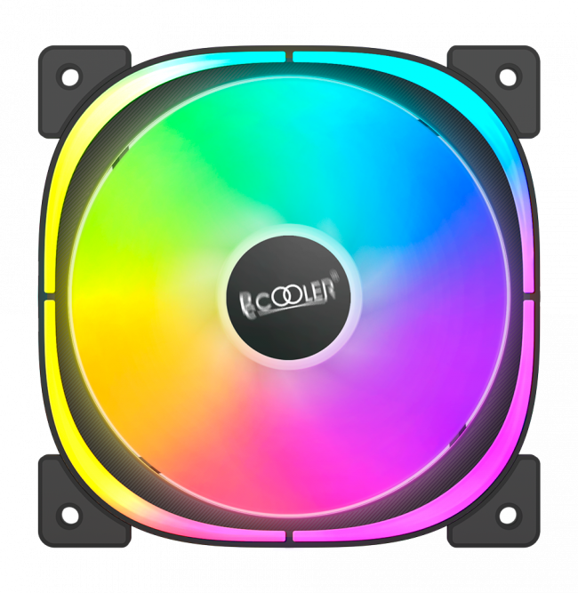 Кулер для корпуса PCCooler EF120 ARGB BK — для бизнеса и офиса