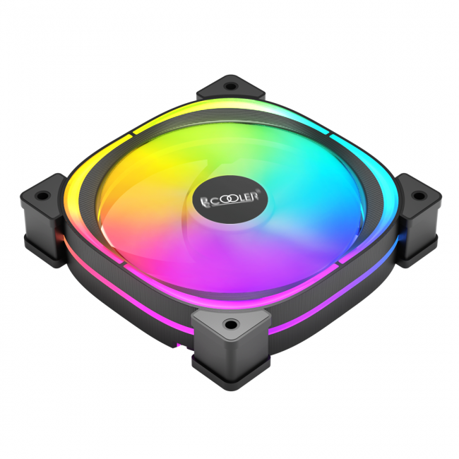 Кулер для корпуса PCCooler EF120 ARGB BK — для бизнеса и офиса