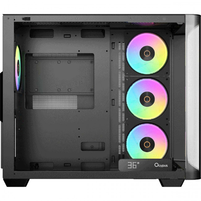 Корпус ПК без блока питания Ocypus Iota-C70-BKD400CD-GL — для бизнеса и офиса