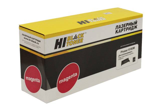 Картридж Hi-Black (HB-113R00724) для Xerox Phaser 6180n/6180MFP, Восстановленный, M, 7K — для бизнеса и офиса Картридж Hi-Black (HB-113R00724) для Xerox Phaser 6180n/6180MFP, Восстановленный, M, 7K — для бизнеса и офиса