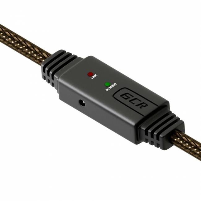 GCR Кабель активный 15.0m USB 2.0, AM/mini 5P, черно-прозрачный, с усилителем сигнала, разъём для доп.питания, 28/24 AWG, GCR-UM2M5P1-BD2S-15.0m Greenconnect USB 2.0 Type-AM - miniUSB 15м — для бизнеса и офиса GCR Кабель активный 15.0m USB 2.0, AM/mini 5P, черно-прозрачный, с усилителем сигнала, разъём для доп.питания, 28/24 AWG, GCR-UM2M5P1-BD2S-15.0m Greenconnect USB 2.0 Type-AM - miniUSB 15м — для бизнеса и офиса