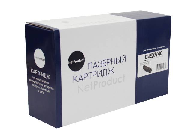 Картридж NetProduct (N-C-EXV40) для Canon iR 1133/1133A/1133if, 6K — для бизнеса и офиса Картридж NetProduct (N-C-EXV40) для Canon iR 1133/1133A/1133if, 6K — для бизнеса и офиса